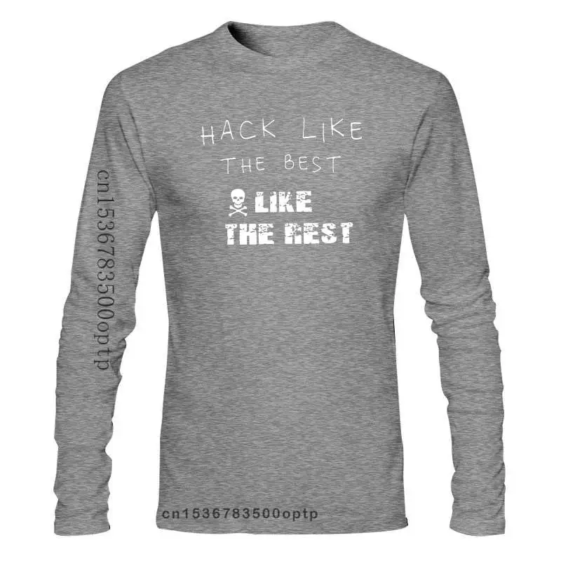 

New Design Hack Hacker Nerd Geek Programmer Techie Tshirt Man Cotton Round Collar Fitness Tee Shirt Short Sleeve Homme Pop Top T