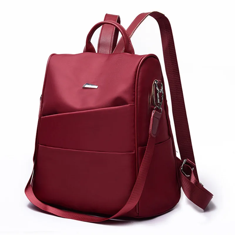 Женский рюкзак с защитой от кражи в школьном стиле водонепроницаемая сумка