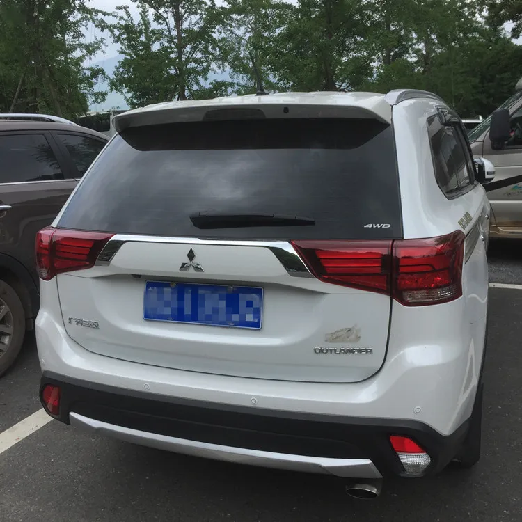 Спойлер для Mitsubishi Outlander 2013 2017 спойлер высококачественный из ABS материала заднего