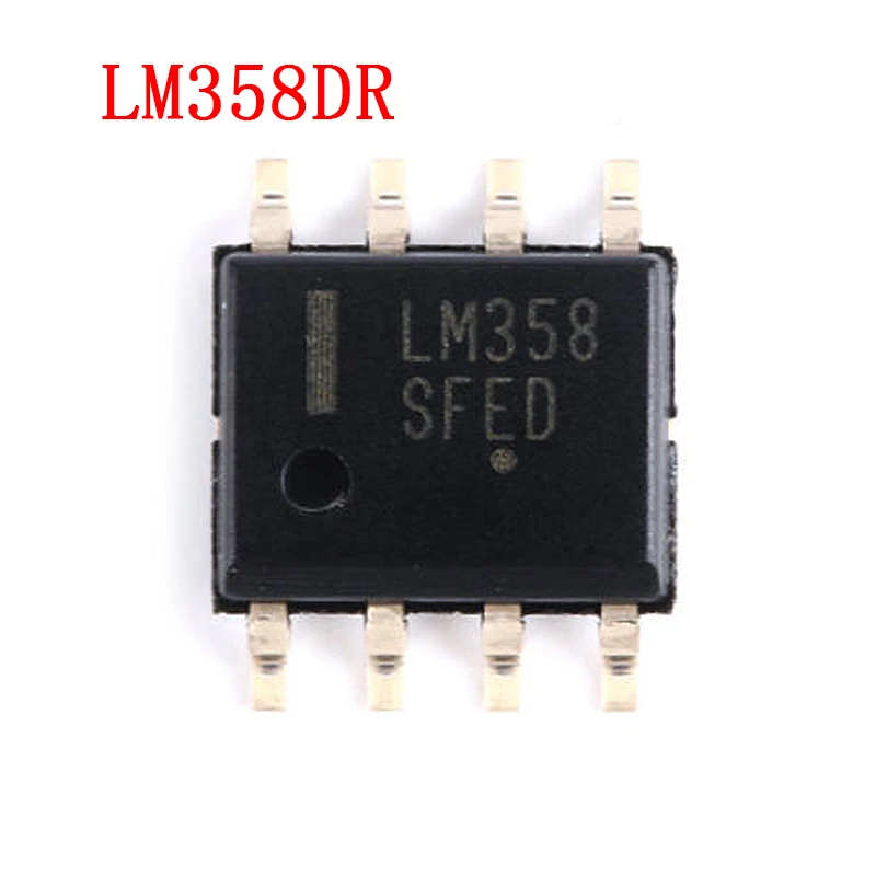 Новая и оригинальная ИС, 50 шт., LM358DR, SOP8, LM358, SOP, LM358DT, SOP-8, SMD, LM358DR2G