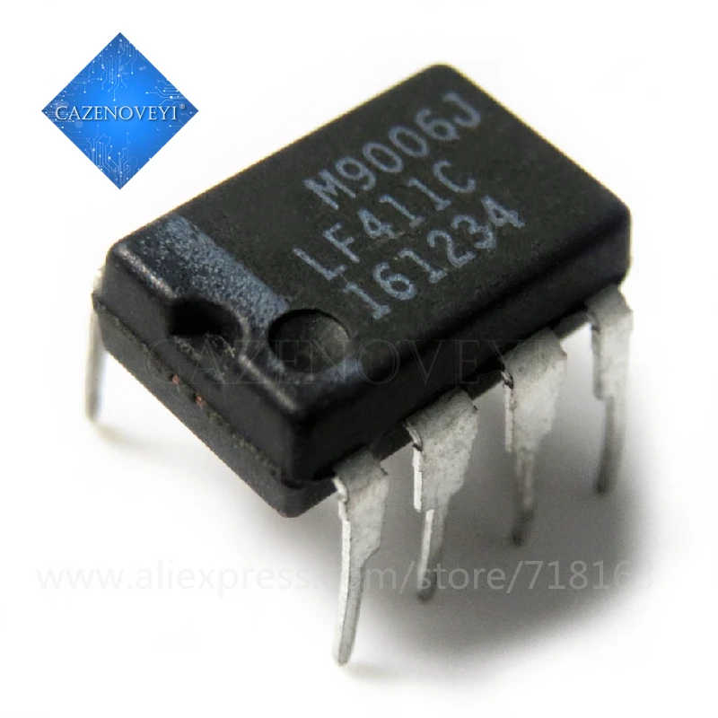 10 шт./лот LF411ACN LF411CN LF411 411CN DIP-8 в наличии | Электронные компоненты и принадлежности