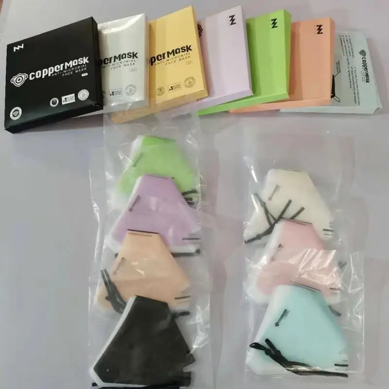 10 цветов 3D Медь маска для костюмированной вечеринки 11 фильтры пылезащитный анти