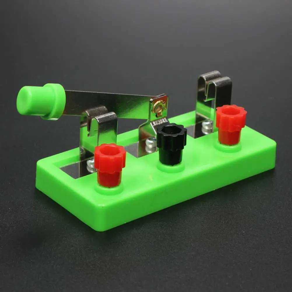 

Single-pole Switch Easy To Operate Educational Tools ABS Single-pole Single-throw Switch for Electrical Experiments