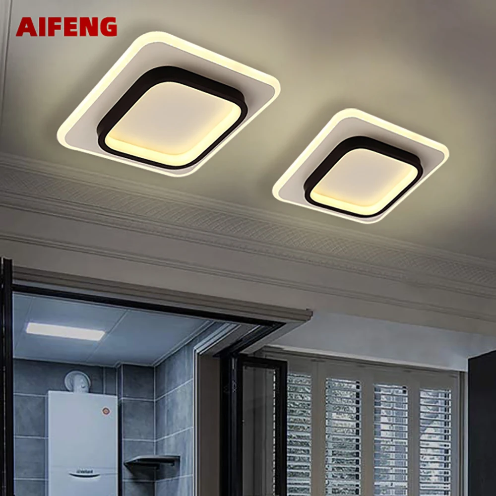 Современные светодиодные потолочные лампы для спальни прикроватные светильники