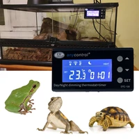 daynight lcd digital reptile thermostat with timer regulator animal amphibian temperature controller for terrarium