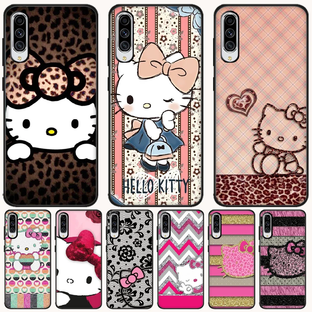 BaweiTE милый рисунок hello kitty корпус под плетенную сумку чехол для телефона Samsung A6 6S