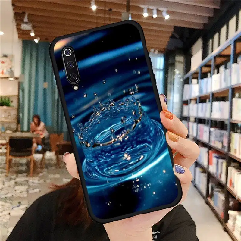 

Beautiful artistic water drops Phone Case For Xiaomi Redmi 7 9t 9se k20 mi8 max3 lite 9 note 8 9s 10 pro