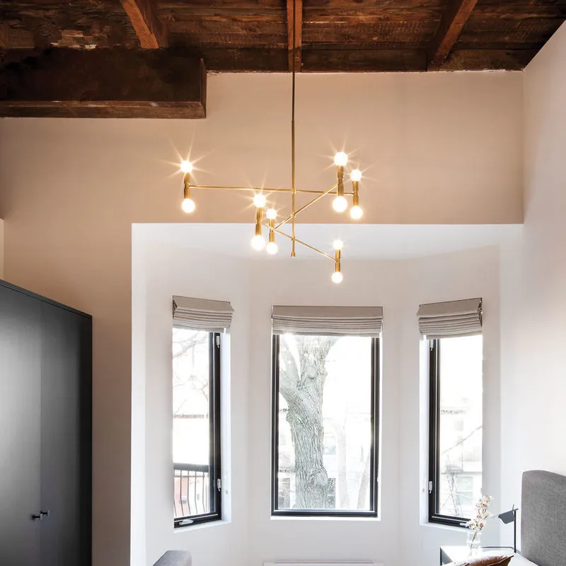 Подвесная лампа в стиле ретро промышленный металлический винтажный светильник с