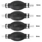 Ручной топливный насос 681012 мм, праймер для бензиновых, дизельных, жидких, масляных, газовых, водяных баков, резиновая трубка, алюминий, для автомобиля, лодки