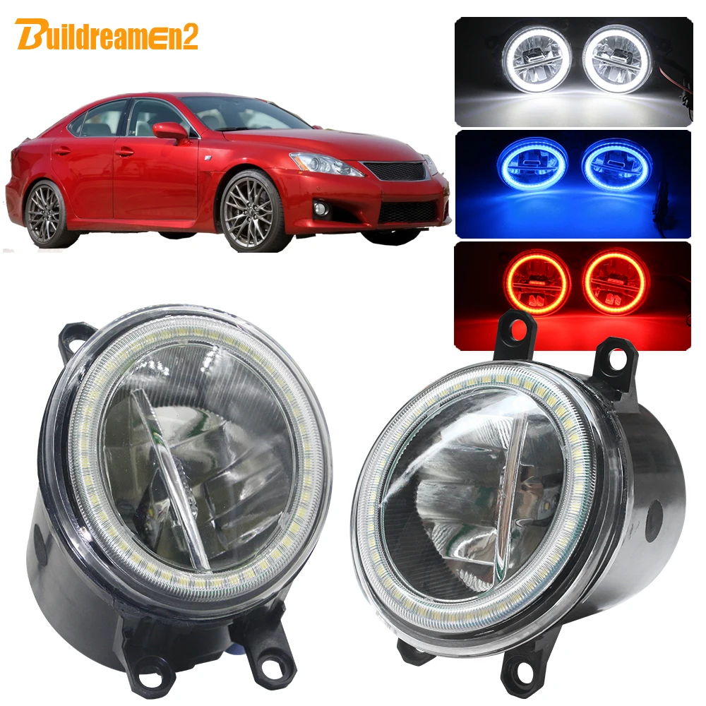 Buildreamen2 для Lexus IS-F IS F 2008-2013 Автомобильные передние противотуманные фары
