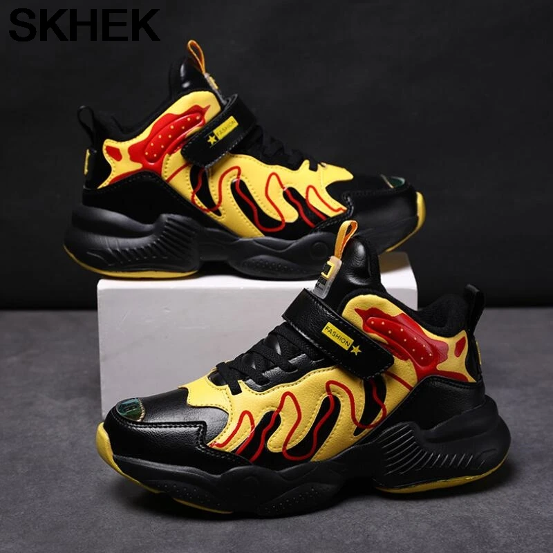 Детские снегоступы SKHEK новые зимние мягкие Нескользящие ботинки с хлопковой