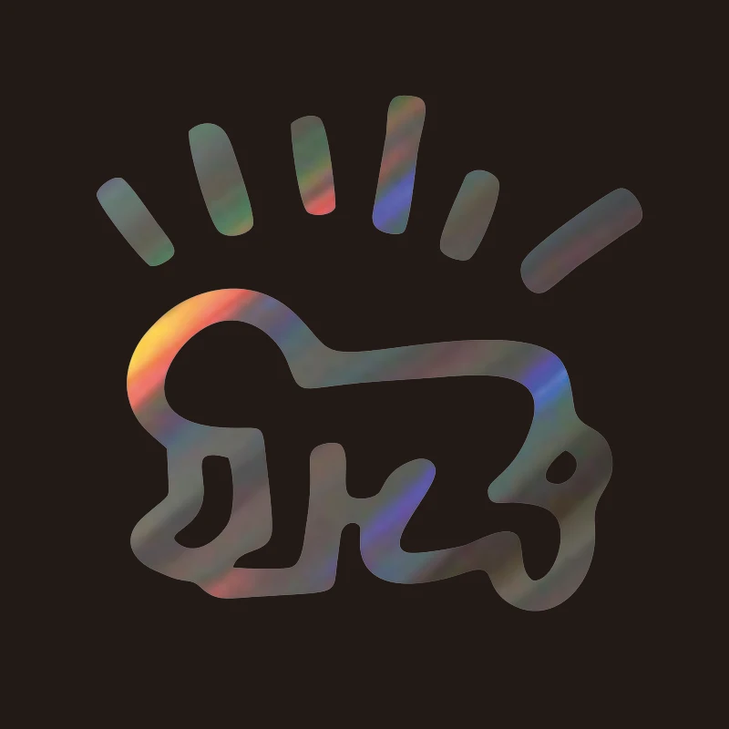 8x7 5 см ребенок на доске виниловая наклейка машину оконное стекло Кит Харинг