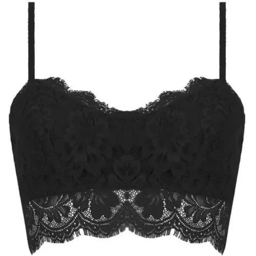 

Women Top Shirt, Solid Color Lace Slim Sling Crop Tank Top, Summer Hot Pullover Wild Fashion Outfit