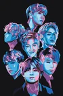 Картина по номерам Корейская K-POP группа BTS, 40x60 см, Живопись по Номерам, K-POP-025