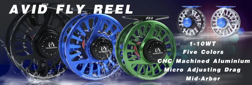 Maximumcatch 6-10 WT 4/6 предметов, Спей Fly Удочка 12'6''/12'9''/13'/14 средне-быстрый Fly стержень с Cordura трубки