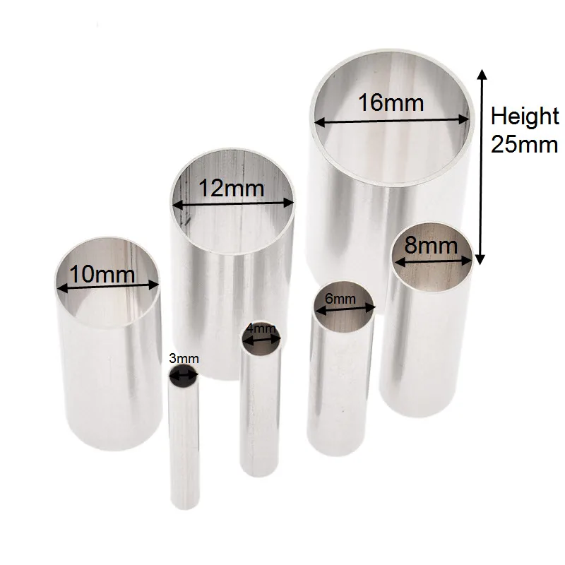 Керамические глиняные инструменты Chzimade Маленькие Круглые режущие формы для