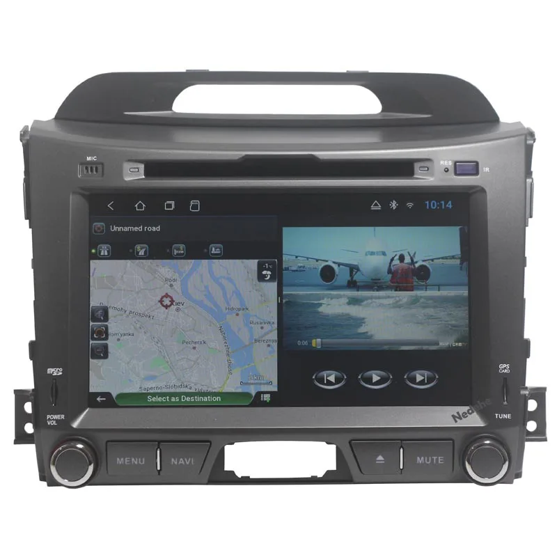 Автомобильный dvd плеер Nedehe 2 din Гб + 32 ГБ Android 9 0 gps навигация для KIA SPORTAGE 2010 2016