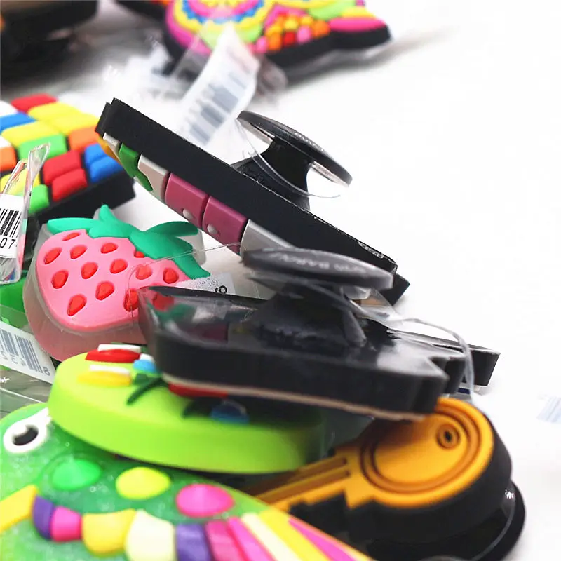 NEW 30 Original Shoe Charms Accessories Lovely Animals Plant PVC Shoe Decoration JIBZ fit Croc Bracelet Kids Gifts Dropshipping
