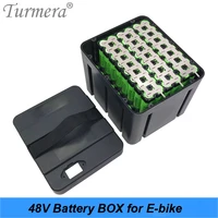 turmera 48v electric bike battery case box with 13s8p 18650 battery holder and welding nickels for 48v 52v e bike e scooter use