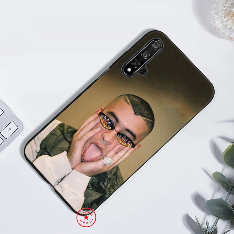Мягкий чехол IYICAO Bad Bunny Trap для huawei Honor 20 10 9 9X 8X 8C 7X 7C 7A 6A Lite Pro View Note Silicone |