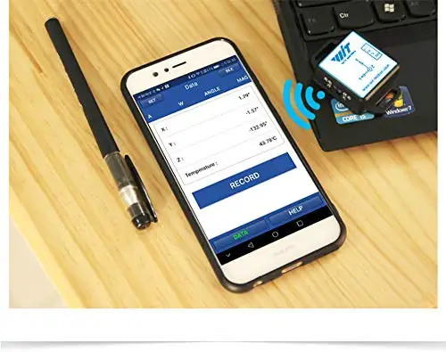 Фото 6-осевой Цифровой Инклинометр WitMotion Bluetooth 2,0 BWT61CL, угол наклона + ускорение + гироскоп MPU6050 на ПК/Android/MCU №4