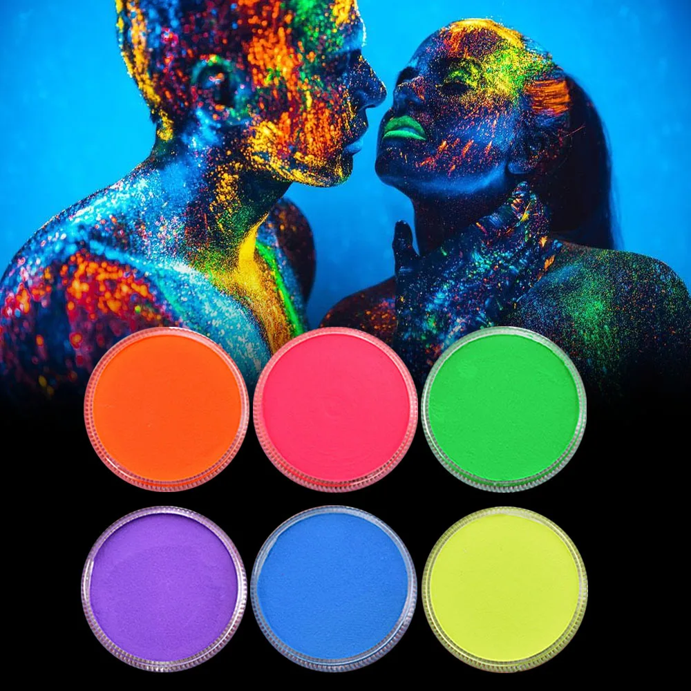 Краска для лица моющаяся 30 г пигмент детей и взрослых праздничные карнавалы