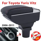 Автомобильный ящик для хранения подлокотников для хэтчбека Toyota Yaris Vitz 2006-2011