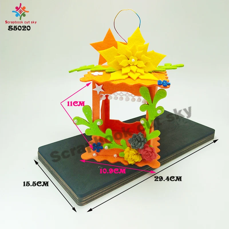 Трафарет для резки 3D фонарей трафарет скрапбукинга неба и стали дерева