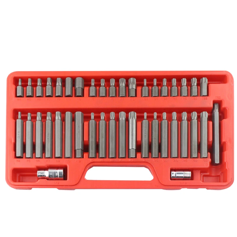 41 шт. Шестигранная звезда сплайн блок Бит Комплект гнезд | Автомобили и мотоциклы