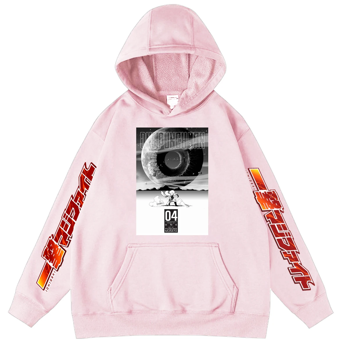 

Baby Clothes Children's One-Punch Man Anime Print Kids Long-sleeved Hooded Hoodies Autumn Oversized Hoodie Sweatshirt