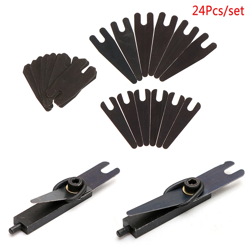 

24pcs/Set Tattoo Coil Machine Shrapnel Machine Parts Contact Springs Set Shader Repair Conventional Tattoo