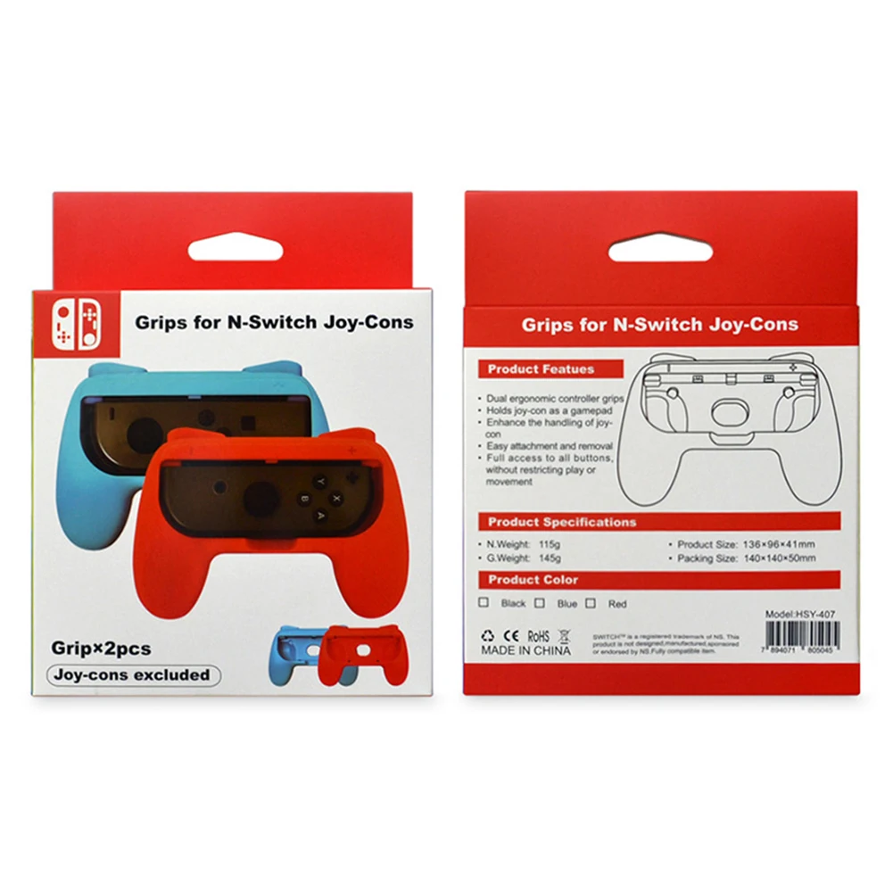 

2pcs/set for Nintendo Switch Controller Grip Joystick ABS Gamepad Handle Joypad Stand Holder Case for NintendoSwitch