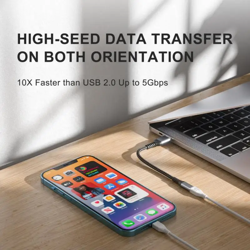 Новинка 2021 адаптер USB C к OTG Переходник Type папа 3 0 2 мама для Macbook Pro Samsung S20 | Мобильные