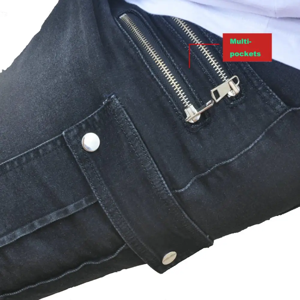 Мотоциклетные джинсы для езды противоударные гоночные штаны мотокросса с