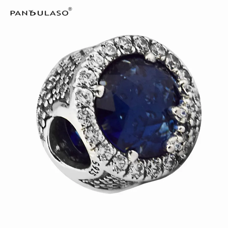 Ослепительная Снежинка Шарм Сумерки синий DIY Бисер для изготовления ювелирных