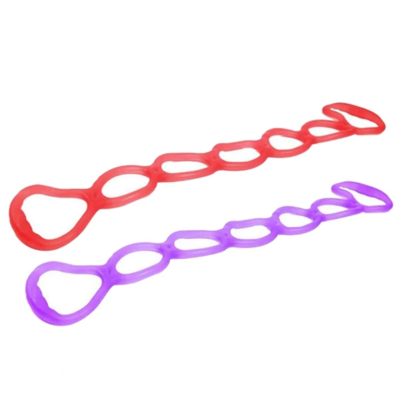

7 Ring Stretch Exercise Band Yoga Stretching Arm Shoulders Foot