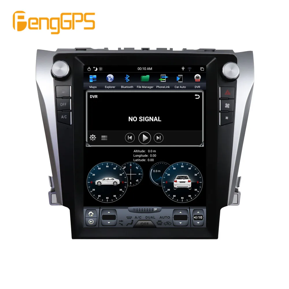 Автомагнитола 1 din навигация для Toyota Camry Aurion 2012 2016 DSP 12 дюйма вертикальный экран