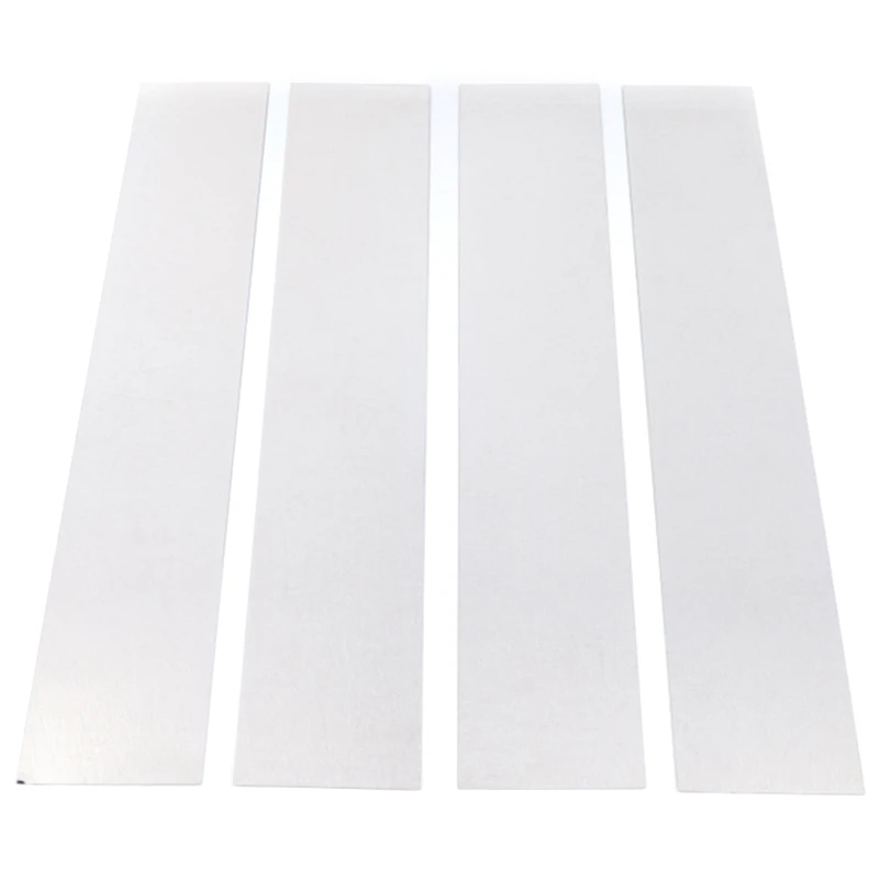

Newfor 2009-2014 Ford F150 Super Cab Crew Stainless Steel Chrome Pillar Post Trim, 4Pcs