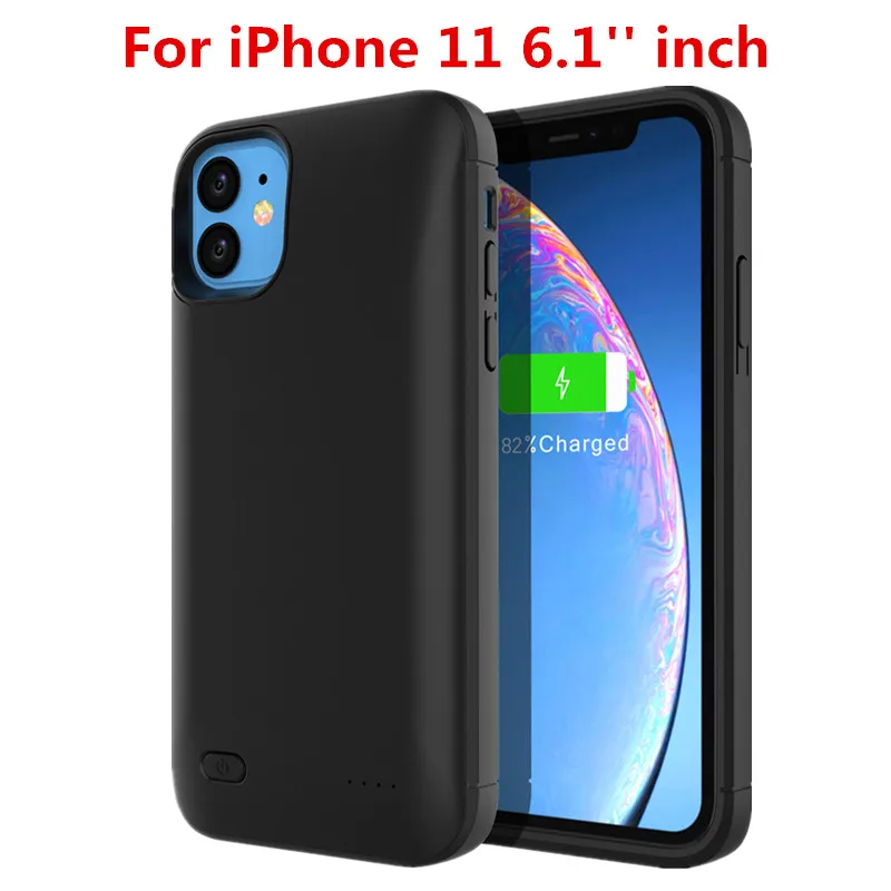for iPhone 11 Чехол WIN, чехол для зарядного устройства для iPhone SE 5SE 5, чехол для 5S, 4000 мА/ч, чехол для зарядного устройства для iPhone 5, 6, 7, 8X11, чехол для аккумулятора - Цвет: for iPhone 11