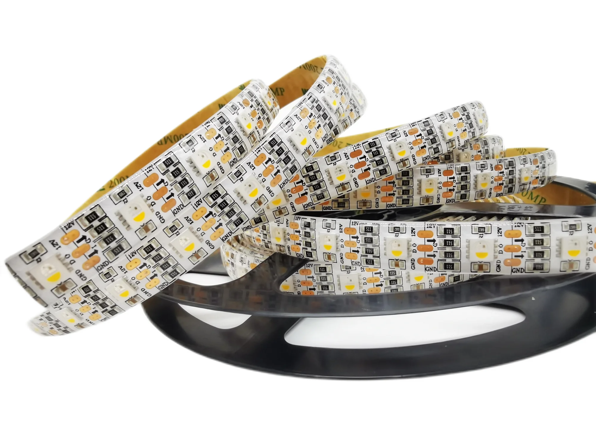 DC12V Input addressable individually SK6812RGBW LED Pixel  Stripe -54 LED/m WS2812BRGBW NW CW WW Led Strip Light