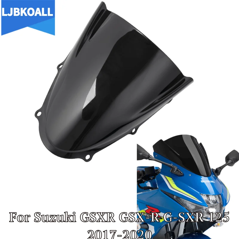 

Flyscreen Windshield Windscreen Wind Shield Protector for 2017-2020 Suzuki GSXR GSX-R G-SXR 125 Motorcycle Windshield