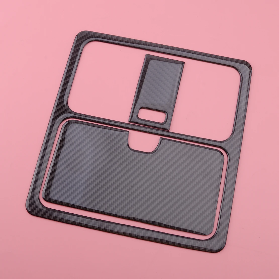 

Черное углеродное волокно 3 шт. внутренняя жесткая крыша автомобиля светильник ПА для чтения рамка обрезанная крышка подходит для Nissan 350Z 2006 ...