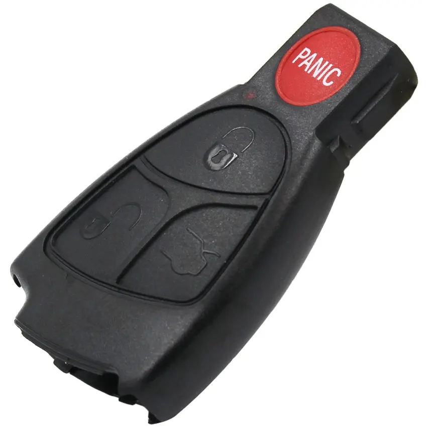 3 + 1/4 кнопки для MERCEDES BENZ C350 Benz GL450 E320 SMART KEY FOB удаленный корпус без пластиковой платы