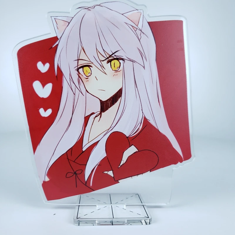 Обувь для косплея Аниме Inuyasha Sesshoumaru прозрачный Higurashi фигурка на акриловой