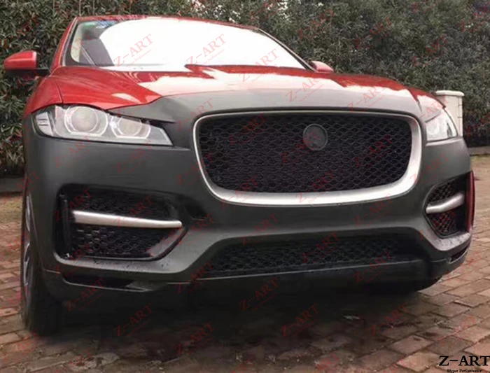 Z ART R переднего бампера для Jaguar F PACE 2015 2018 подтяжки лица PP тюнинг пакет Pace подходит