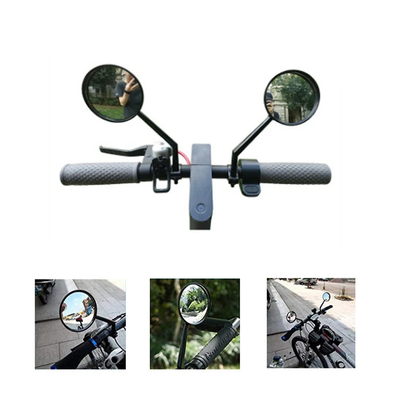 

Bike Electric Scooter Rear View Mirror Modification Accessories For Millet MTB Bicycle Large View Convex Mirror Retroreflector