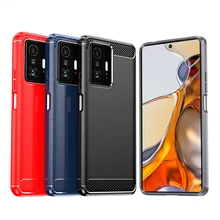 For Xiaomi 11T Case Mi 11 Lite 5G NE 11i 11X Pro 10T 10 Ultra Cover Bumper Soft Rubber TPU Phone Case For Xiaomi 11T Pro Funda
