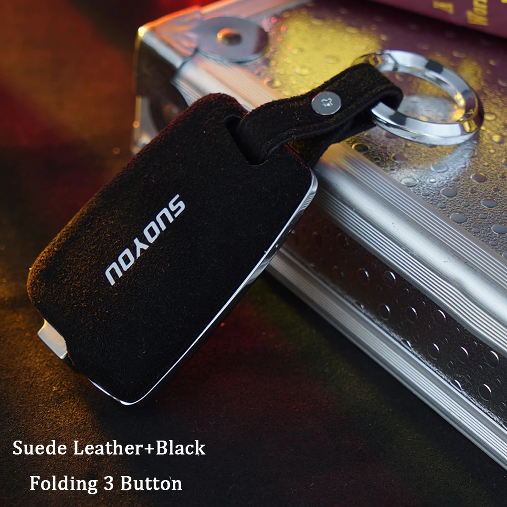 Высококачественный чехол для автомобильного ключа с 3 кнопками складной Volkswagen VW