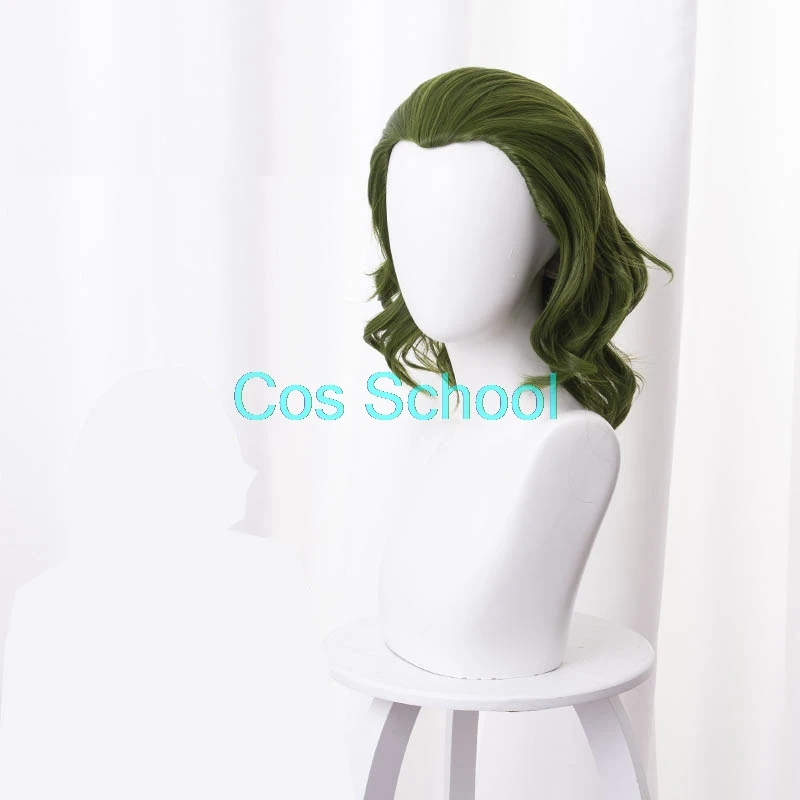 Cos School 2019 Ромео Джокер происхождения фильм косплей парики Артура Флек Хэллоуин