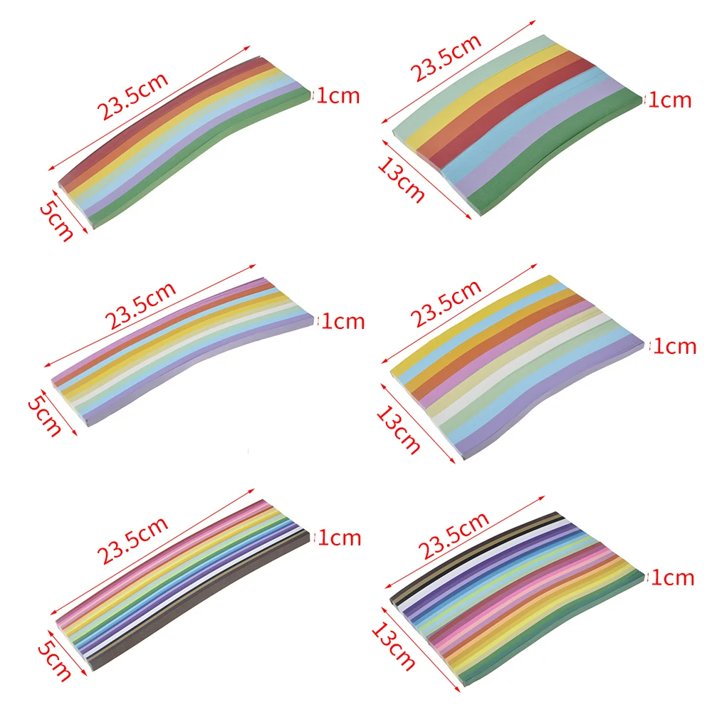 

Mixed Color Folding Paper Crafts Origami paper For DIY Craft Lucky Star Double Sided